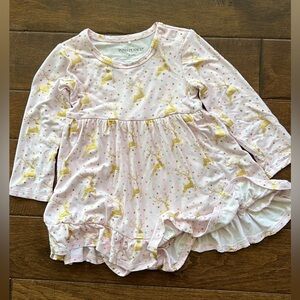 Posh Peanut Twirl Dress Bodysuit